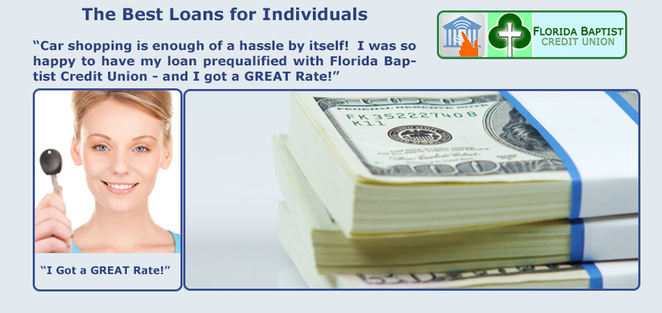 Florida Baptist Credit Union Loans for Individuals